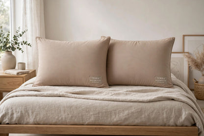 Premium Microfibre Pillow Covers – Set of 2 | Soft, Breathable & Hidden Zip Closure