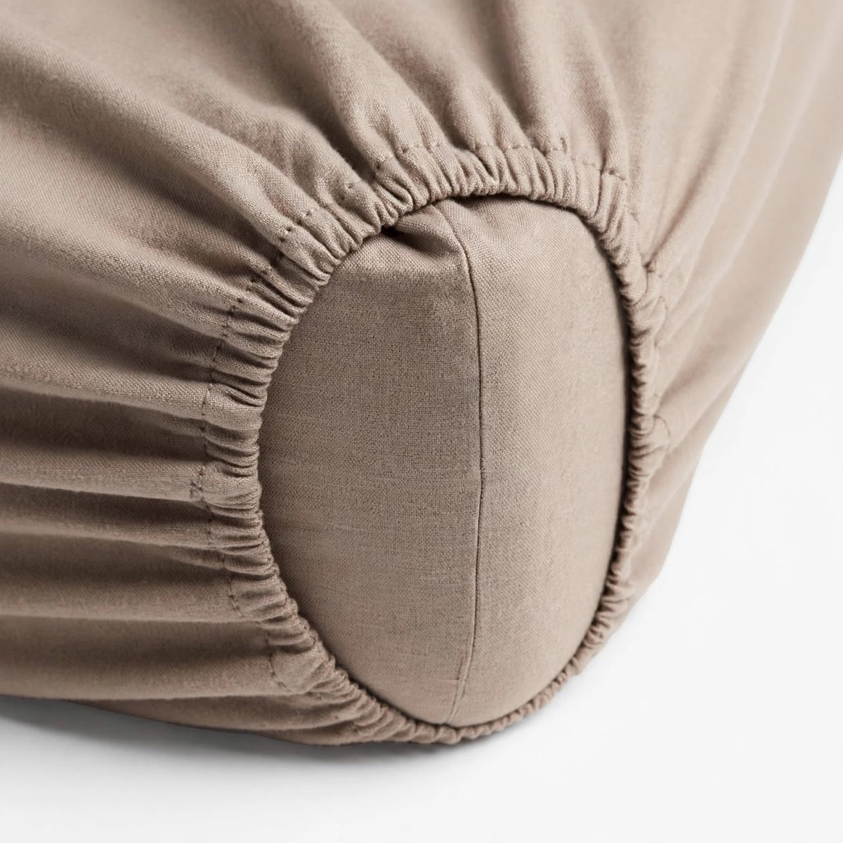 Luxury Taupe Deep Fit Fitted Sheet – Soft & Breathable Bedding